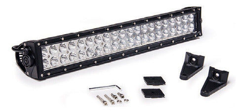 Barra 40 Led Recta 60cm 120w Camioneta Off Road + Soportes 1