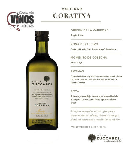 Zuccardi Family Varietal Coratina Olive Oil 250ml 2