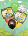 Sweetsmile Set of 7 Animal Balloons / Graduation / Birthday Air/Helium 4