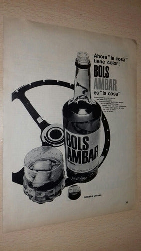 P377 Clipping Publicidad Nueva Ginebra Bols Año 1968 0