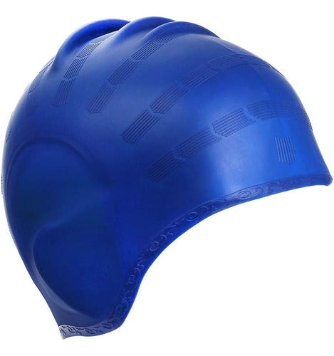 KATTEONG Gorro Natación Silicona Elástica No Tóxico Cubre Orejas 1