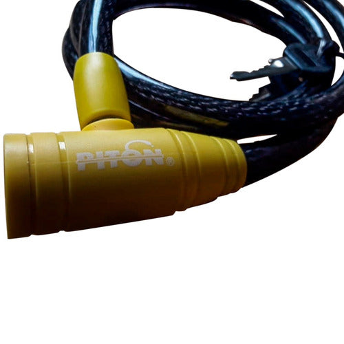 Piton Cable Lock 1200mm X 12mm - Genuine at Fas Motos 1