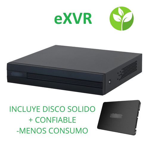 Xvr Dahua Exvr1b04-i-240 4ch + 1ch Ip Con Memoria Ssd 240gb 1