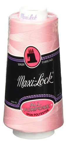 American & Efird Maxi-lock Cone 3000 Yards-medium Pink Threa 0