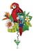 Allen Designs Polly Parrot Pendulum Wall Clock 0