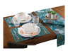 Jean Cartier Set of 4 Printed Faux Leather Placemat 0