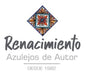 Renacimiento Azulejos de Autor - Azulejos Decorados 6 X 6 Puebla Cobaltos Pack X 10 Unidades 1