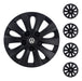 Set of 4 Lazio 15-Inch Universal Sports Wheel Covers + Logo 7