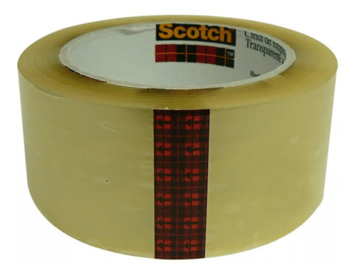 Scotch Transparent Packing Tape 48mm X 100mts 0