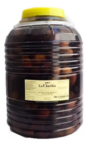 Black Olives No. 0 - La Clarita - 5kg - Kosher 0