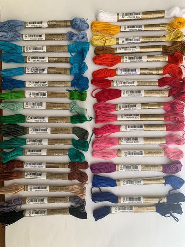 Círculo Maxi Mouline Embroidery Thread 12 Skeins of Your Choice 0