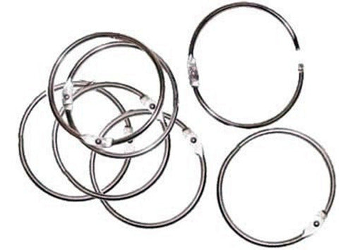 Metallic Articulated Hoops 40mm Box of 100 Units 3