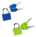 Set Mini Candado C/llaves P/maletas/mochilas/lockers/4color 4