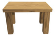 Rectangular Solid Pine Coffee Table 60x40 High Sturdy 16