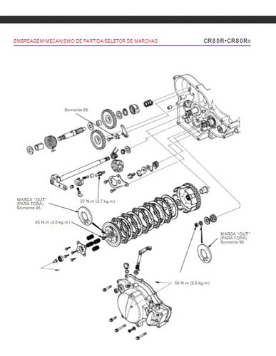 Honda CR 80 90 00 Repair Manual PDF 1