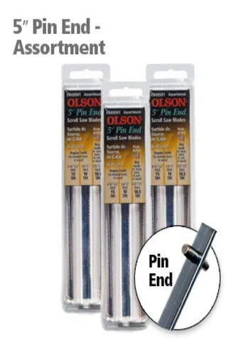 Olson Table Jigsaw Blades Mixed Pack of 6 2