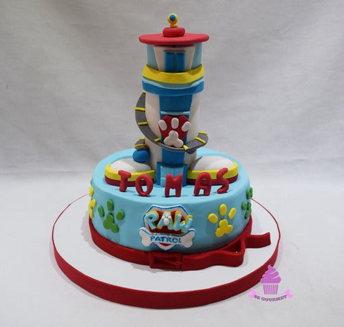 SS GOURMET Torta Paw Patrol - Mesa Dulce Cumpleaños Infantiles 0