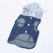 Companet Pet Vests Hooded Denim Sweatshirts 2