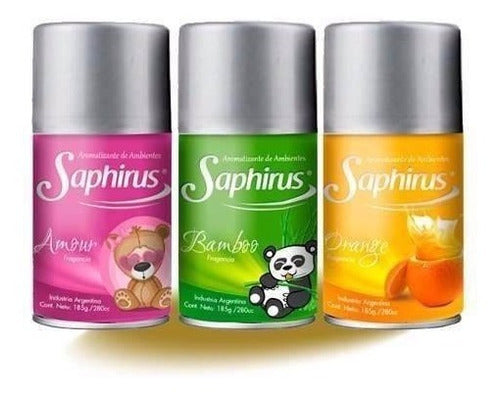 Saphirus Aerosol Fragrances Refill Pack of 30 Units 1