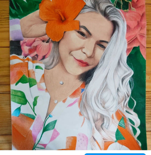 Desenho Realista Tamanho A4 (21x29,7cm) 1