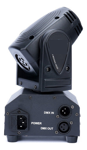 Mini Led 10w Spot Beam Moving Head Light Lyre Dmx512 Stage 2