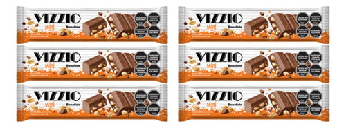 Vizzio Chocolate with Peanuts 85g x 12 Units 0