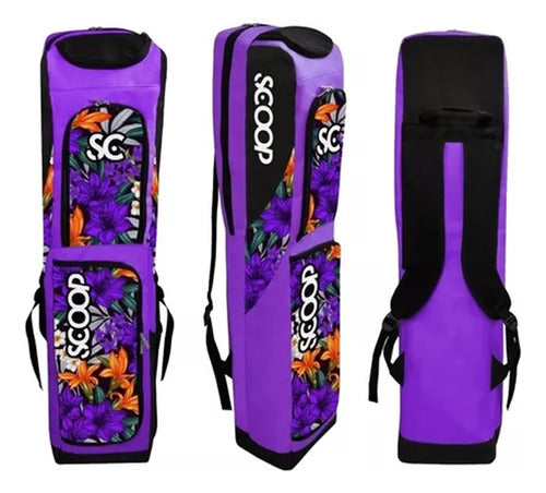 Scoop Bolso Funda Hockey Grande Porta Palos Profesional Acolchada 3