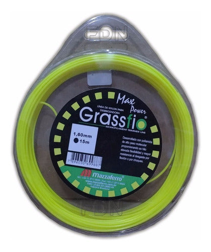 Grassfio Tanza Bordeadora 1.6mm Set X 3 - Blisters 15 Mts - Fdn 0