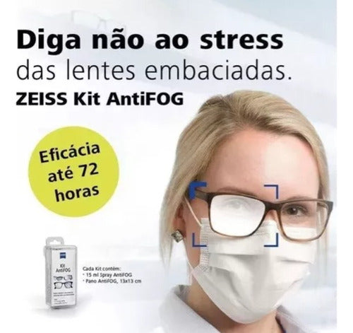 Kit Zeiss Antifog Anti Embaçante Para Óculos E Câmeras 3