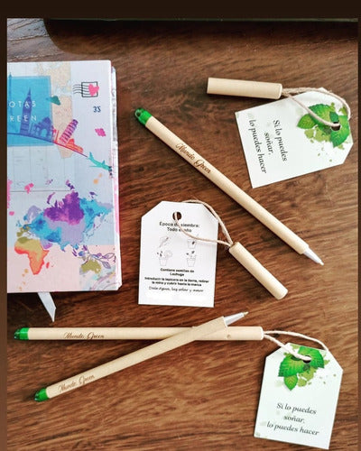 Green Plantable Pens 2