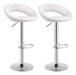 Diseños Modernos SA High Stool Eco-Leather Breakfast Bar Adjustable Modern 3