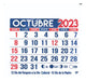 200 Mignon Calendars 5x5 cm 2025 - Devoto 12