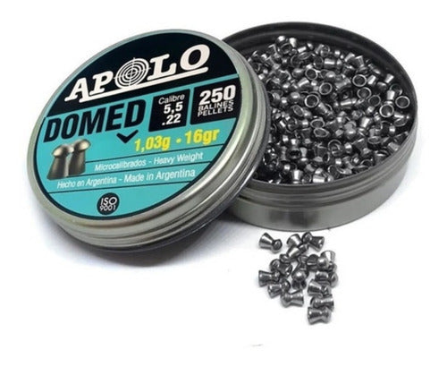 Apolo Domed 5.5 X 250 Aire Comprimido 16 Grains 2