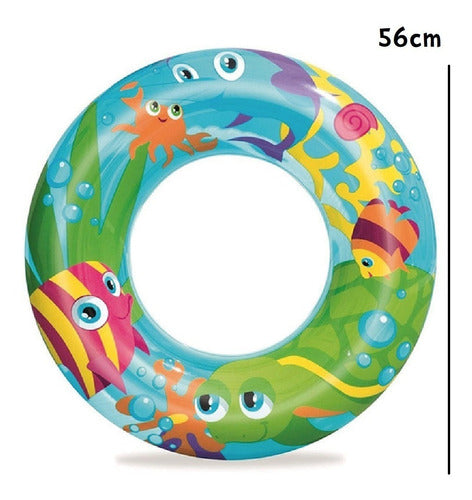 Bestway Inflatable Life Saver 56cm Pool Float for Kids 2