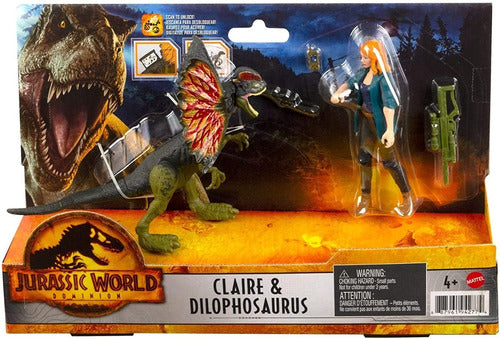 Jurassic World - Humano + Dino Jw3 Hdx46-gwm28 6