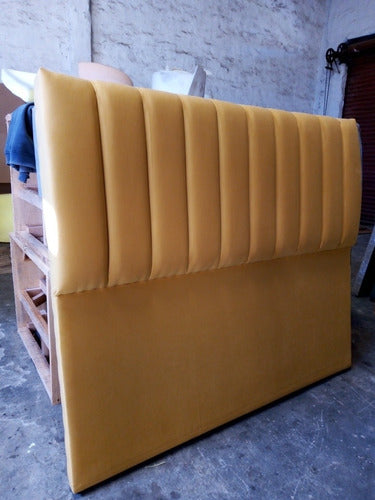 Nuevo Amanecer Vanilla Headboard for Double and Half Beds 5