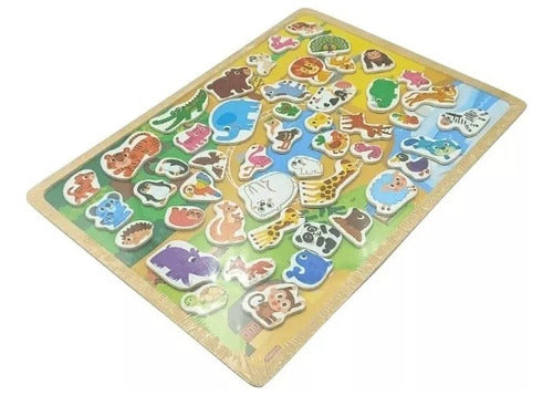 Faydi Magnetic Wooden Board with Magnetic Figures - 2 Models Available 3