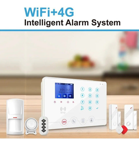 Alarma Casa Wifi 4g App Tuya Smart Seguridad Vigilancia 3