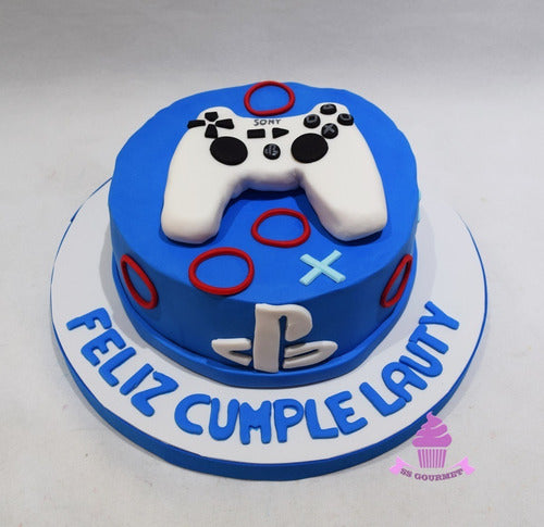 SS GOURMET Joystick Play Video Game Cake - Thematic Sweet Table 0