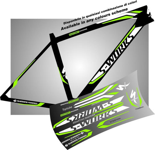 Lookme Design Calco Vinilo Kit S-Work Factory Racing 0