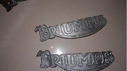 Triumph Tank Emblem Insignia Motorcycle 0