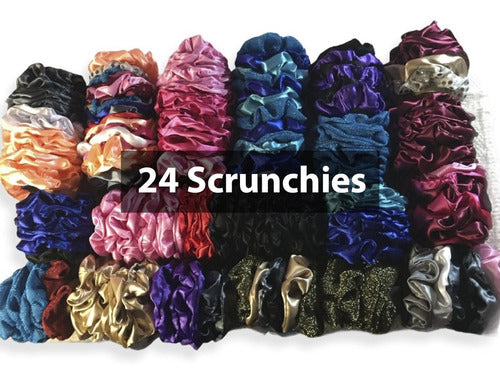 Scrunchies Satin Hair Ties Wholesale 0