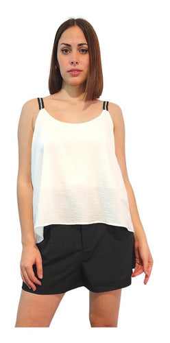 IMPERATRICE Blusa Audrey Bretel Con Detalle 1