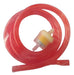 Vaimaca Motos Fluorescent Red Gas Hose 1m + Filter 0