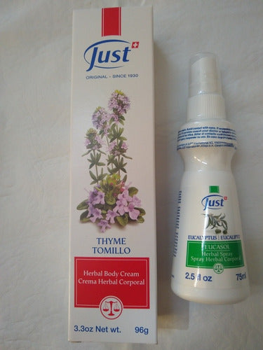 Just Winter Combo Eucasol + Thyme Cream 60g 3