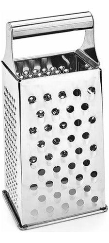Stainless Steel 4-Sided Cheese Grater of Quality 0