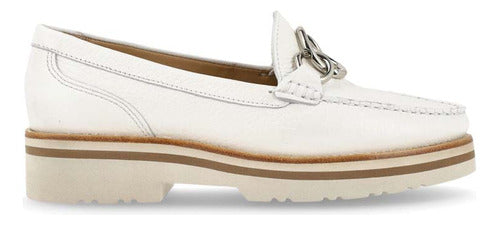 Hush Puppies Mocasin Rago Blanco (220 Para Dama) 0