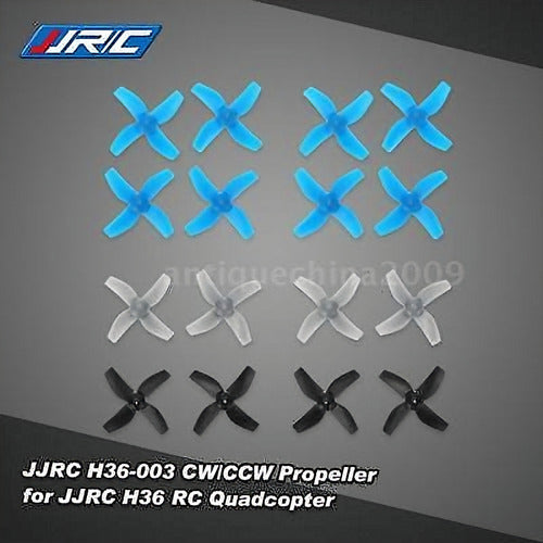 8 Par Hélice Jjr/c 003 H36 Cw/ccw Para Hoja Inductrix Jjr/c 2