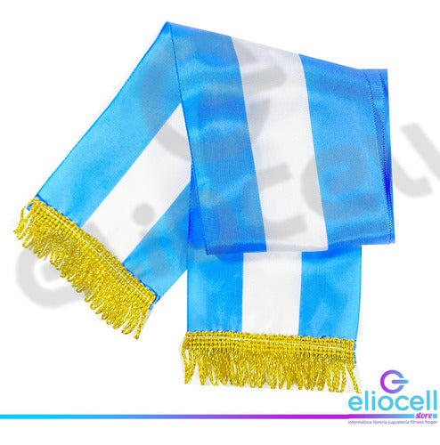 ATA Y ADORNA Argentina Flag School Band 90 CM X 4 CM 1