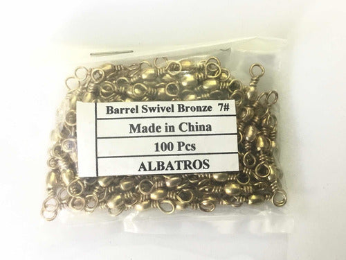 Albatros Snap Swivels #7 x 100 Units / Barrel 1